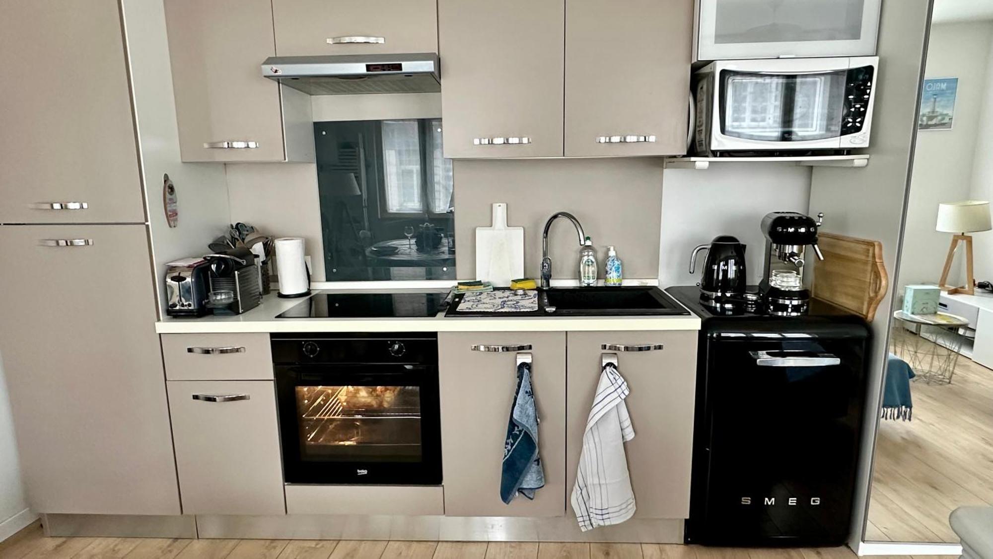 Appartement Cosy Vue Mer Malo-les-Bains Eksteriør billede