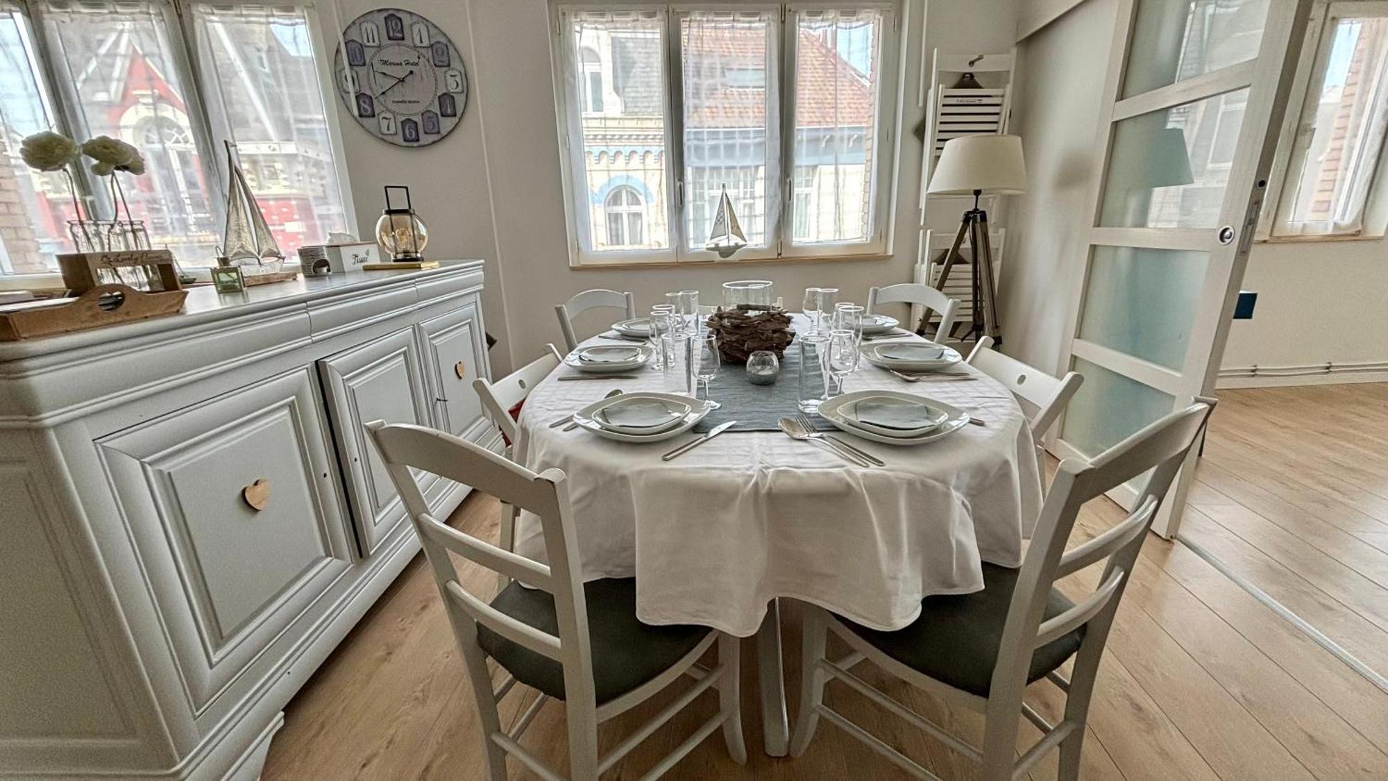 Appartement Cosy Vue Mer Malo-les-Bains Eksteriør billede